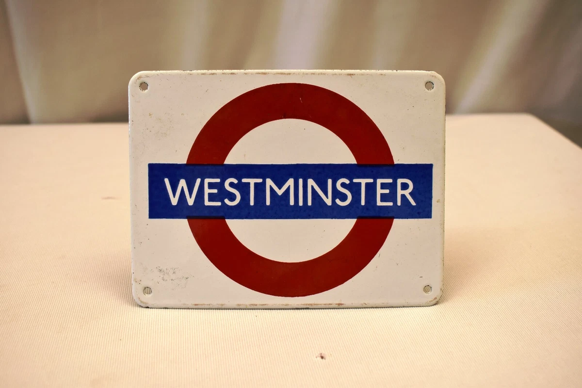 【Garnier】Westminster Sign Garnier Gifts Antiques, Art, Vintage