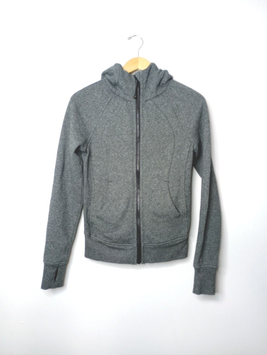 Lululemon Scuba Hoodie Light Cotton Fleece 2 Heathered