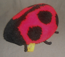 STEIFF  MARIENKÄFER MIT KNOPF  UND FAHNE