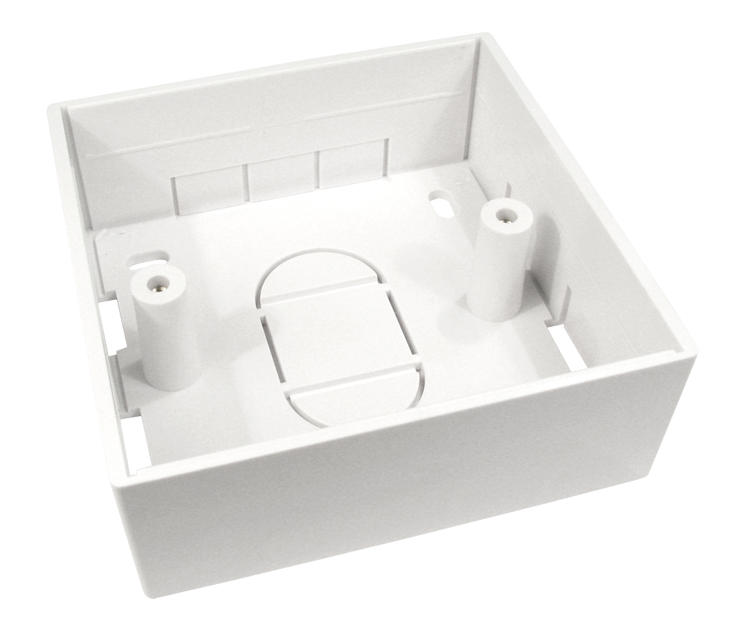 32mm RJ45 Back Box for 86mm Faceplate SINGLE Gang Network Ethernet Socket Wall