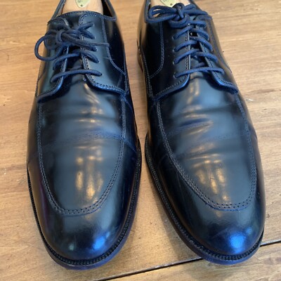 Johnston & Murphy Mens 13 D Black Apron Toe Derby Oxford Dress Shoes J&M Flex Mens Johnston Murphy Black Apron Toe Oxfords Size 13 D | eBay main image 3