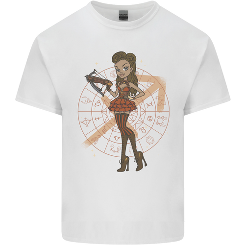 T-Shirt Enfant Sagittaire Steampunk Femme Garçons Filles - Picture 25 of 61