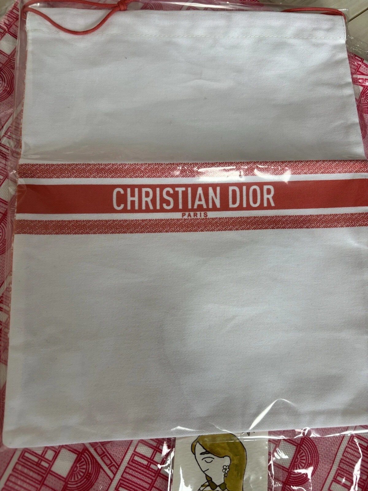 2024 Dernier sac pochette nouveauté Japon Christian Dior JAPONAIS NEUF sac à main rouge blanc