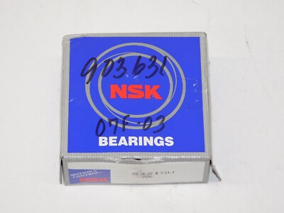 New NSK Motion & Control 53210U Ball Thrust Bearing Cylindrical Steel Unit + Box