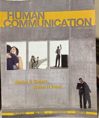 Human Communication - Paperback By Pearson