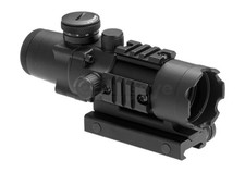 Aim Airsoft Illuminated Rifle Scope 4x32 Black