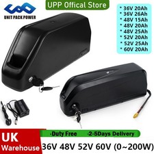 Samsung ebike battery 30Ah 20Ah 60V 52V 48V 36V Li-Ion Battery for 0~2000W Motor