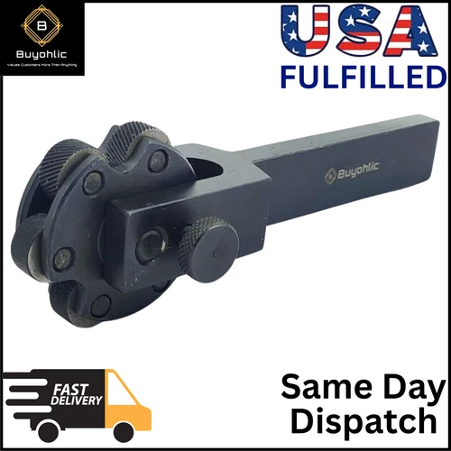 6 Knurls Rotating Head Knurling Tool -Multi Knurl Pitch Design