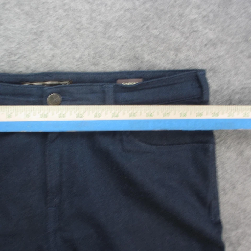 Jeans 34 Heritage para hombre 38x32 azul oscuro carisma tiro cómodo de mezclilla elástica Foto 3 de 4