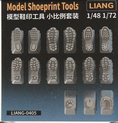 Liang Model 1/35 1/48 1/72 Shoeprint Tools Liang-0405