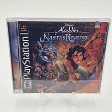 Disney Aladdin Nasira's Revenge Sony PlayStation 1 PS1 CIB Complete 2001