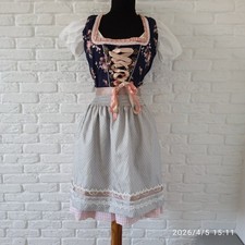 Chicoree Tyrol Dirndl Oktoberfest Dress Size M and white blouse