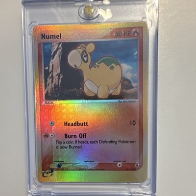 Pokémon Numel 61/109 Ruby & Sapphire Reverse Holo