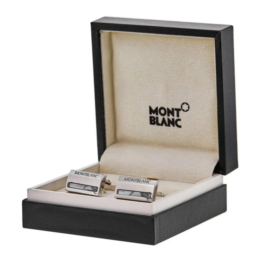 MONTBLANC カフリンクス 925　スターリングシルバー　ホワイト Montblanc Sterling Silver Cufflinks for Men for sale | eBay