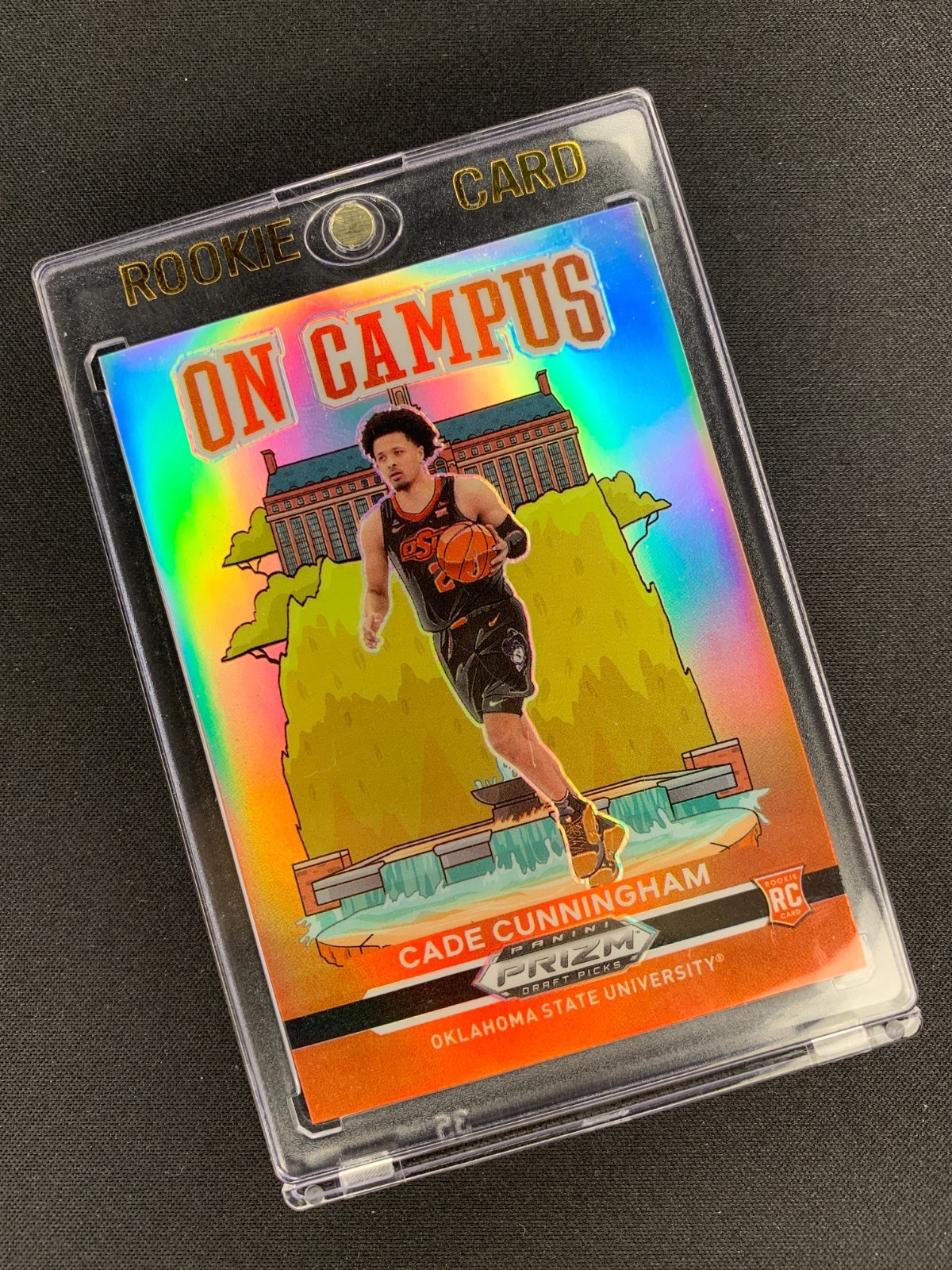 2021 Prizm Draft Picks Basketball CADE CUNNINGHAM ON CAMPUS SSP Case Hit 🔥#1