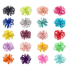 400PCS Baby Hair Ties for Toddler - Diameter 2Cm Small Elastic Rubber Bands for