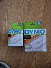 2 - GENUINE DYMO 30320 30251 WHITE LABELS 1-1/8" X 3-1/2" For LW