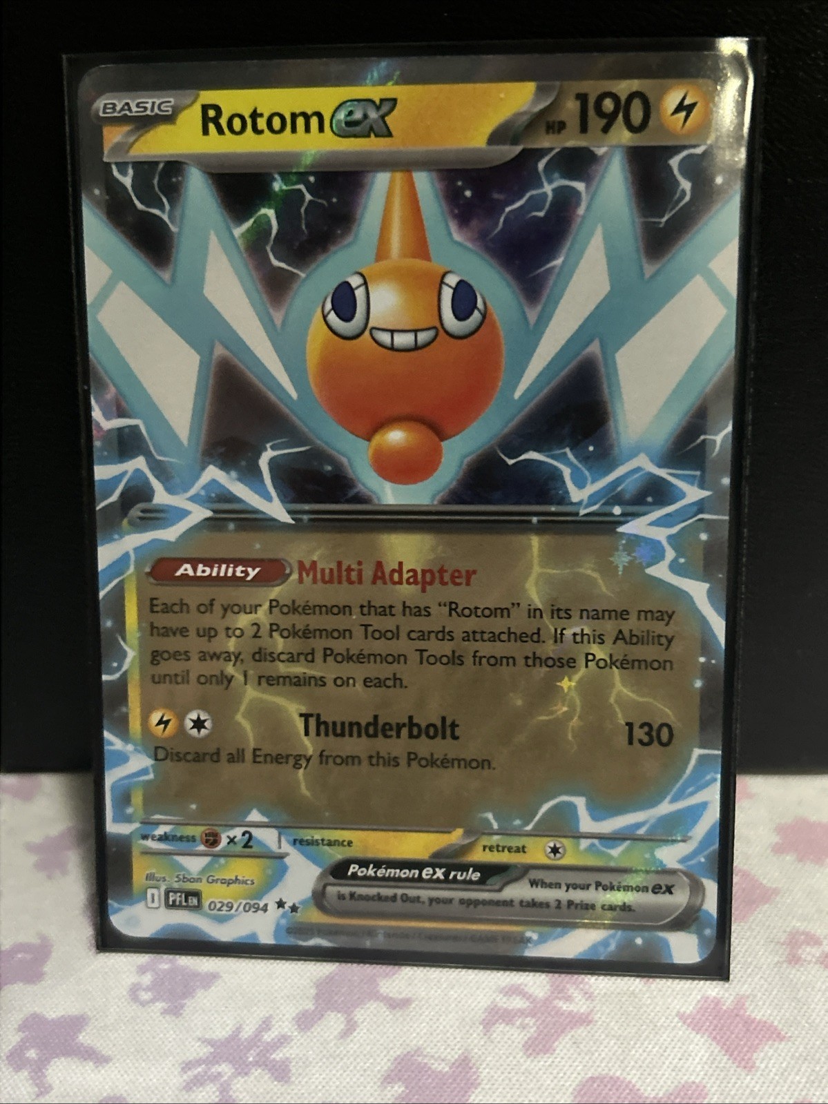 Rotom EX #29/094 Pokemon Phantasmal Flames NM