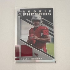 Panini 2019 Donruss Optic Rookie Phenoms Prizm Kyler Murray Cardinals RP2 Card. rookie card picture