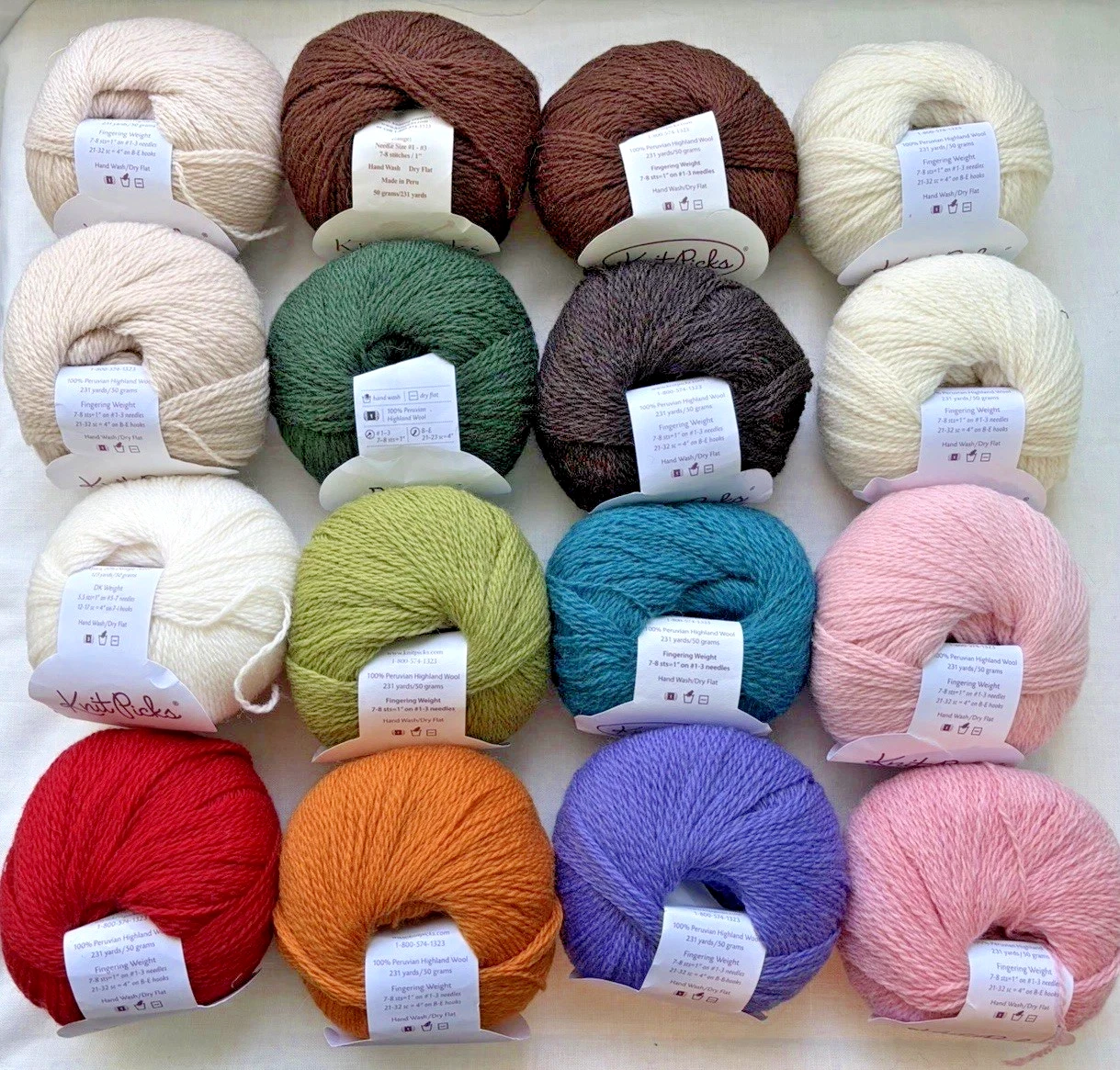 Knit Picks PALETTE - Lot 16 - Peruvian Highland Wool - Fingering - 231 yds/50g - product detail image 1