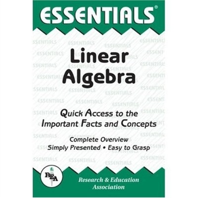 Linear Algebra (Essential Series), Staff of Research Ed