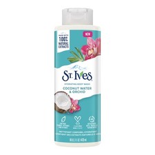 St Ives Body Wash 16 Ounce Coconut Water & Orchid (473ml)