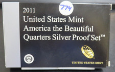 2011 Proof Quarters Silver Set in Package w/COA