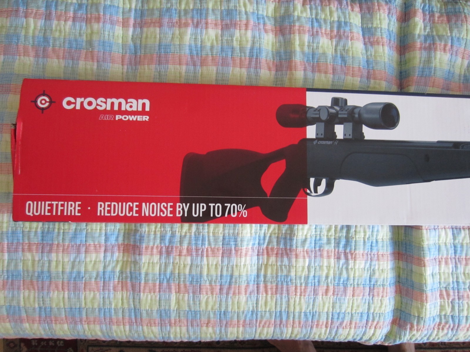 Crosman F4 Quietfire .177cal Break Barrel  FPS 1000 Air Rifle New w/box