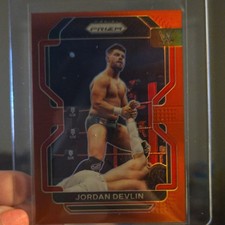 🔥🔥🔥Panini Prizm WWE Jordan Devlin #168 Red Prizm /299 Wrestling Card