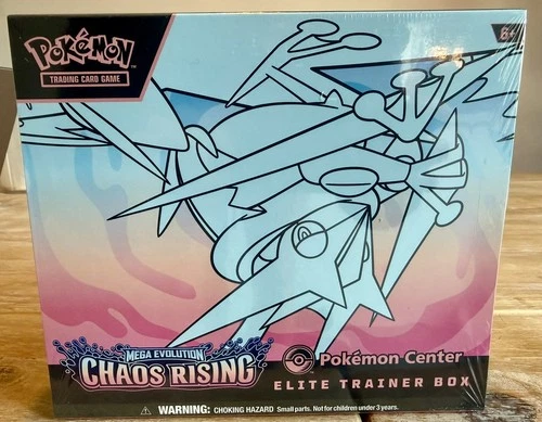 Pokemon TCG Chaos Rising Pokemon Center ETB Elite Trainer Box - NEW & SEALED