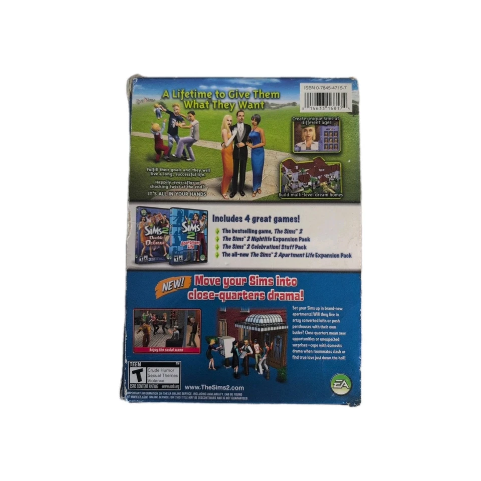 The Sims 2 Double Deluxe, Apartment Life limited Collection (PC, 2008) - Image 3 of 4