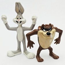  1991 McDonald's Happy Meal SUPER LOONEY TUNES characters BUGS BUNNY  TAZ...