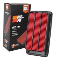Engine Air Filter: Long Life 18,000 Mile Replacement Air Filter - Compatible