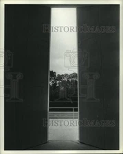 1972 Press Photo View from Houston's Contemporary Arts Museum - hcp04193