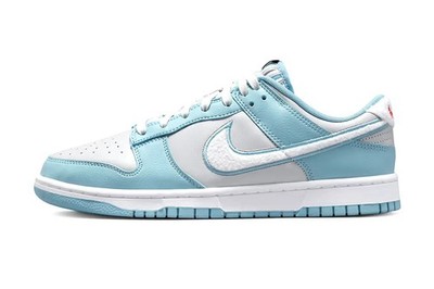 Nike Dunk Low Retro | Fleece Swoosh Worn Blue | M8.5/W10
