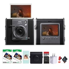 Fujifilm Instax Wide EVO Hybrid Instant Camera w/ 2 Packs Instax Film