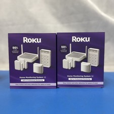 Lot of 2 Roku Home Monitoring System SE - Mot...