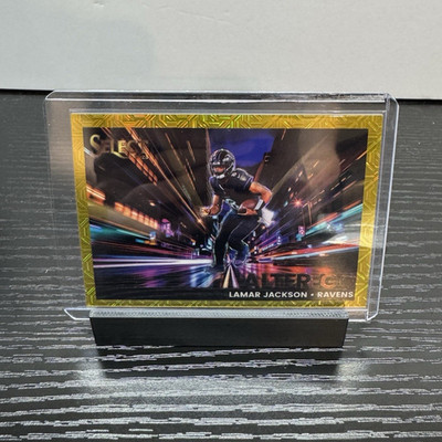 Panini 2024 Select Lamar Jackson Ravens Alter Ego Prizm #13 04/10