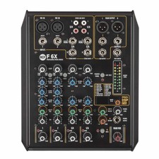 RCF F 6X 6-Channel Analog Mixing Console with...
