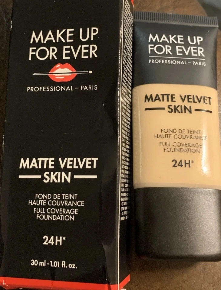 make up for ever matte velvet skin-LIGHT-Alabaster-Y215-NIB-MSRP $40 - Image 2 of 4