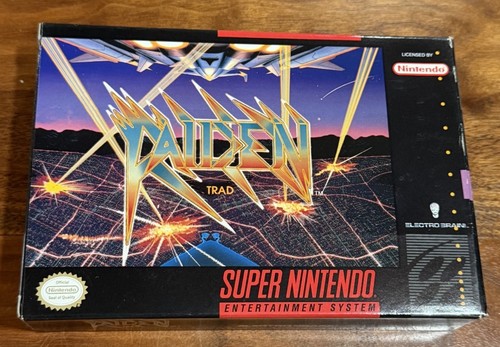 Raiden Trad SNES Super Nintendo Box Only