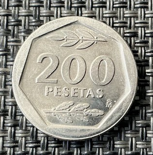 Spanien 200 Peseten 1988 Originalbilder
