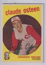 1959 Topps #224 Claude Osteen Rookie Card EX/EXMINT. rookie card picture