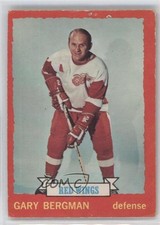1973-74 O-Pee-Chee Light Back Gary Bergman #65 z9k