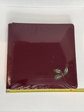 NEW Creative Memories 12x12 Red Holly Berry Christmas Album Scrapbook w/ Pages