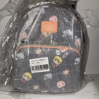 Loungefly Naruto Shippuden Team 7 All-Over-Print Mini Backpack *NIP