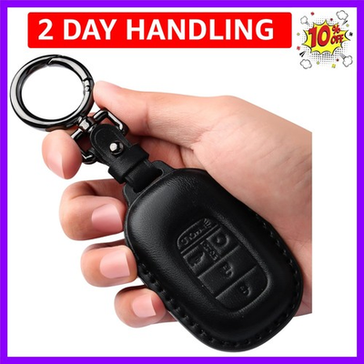 #ad for Honda Key Fob Cover Leatherwith Keychain Compatible with 2022 2023 2024 ... $35.99