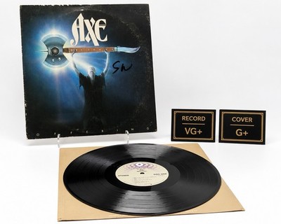 Axe Offering LP 1982 ATCO SD 38-148 VG+ Record G+ Cover Ultrasonic Cleaned Hard 