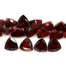 15.10 CT. Gemstone Unheated 19Pcs Red Garnet Africa Trillion
