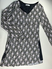 Mango Black and Light Pink dress mini size 4 